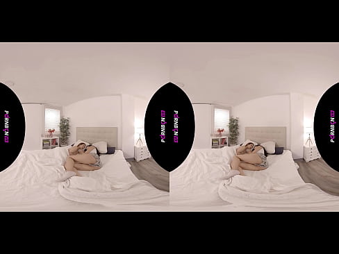 ❤️ PORNBCN VR Två unga lesbiska kvinnor vaknar upp kåta i 4K 180 3D virtual reality Geneva Bellucci Katrina Moreno ️❌ Fucking at us ❌❤